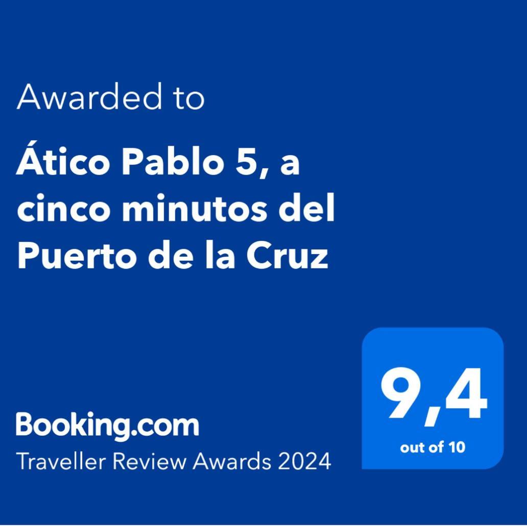 Atico Pablo 5, A Cinco Minutos Del Puerto De La Cruz Appartement Los Realejos Buitenkant foto